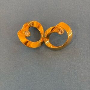 Elegant Gold Hoop Earrings